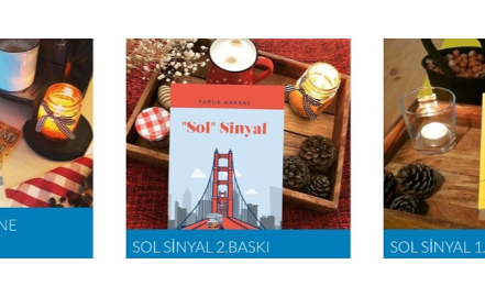 Kitaplarımız: "Sol" Sinyal + Sanki İki Üniversite Bitirmiştiler + Üç gram Erdem Beş Gram Ahlak